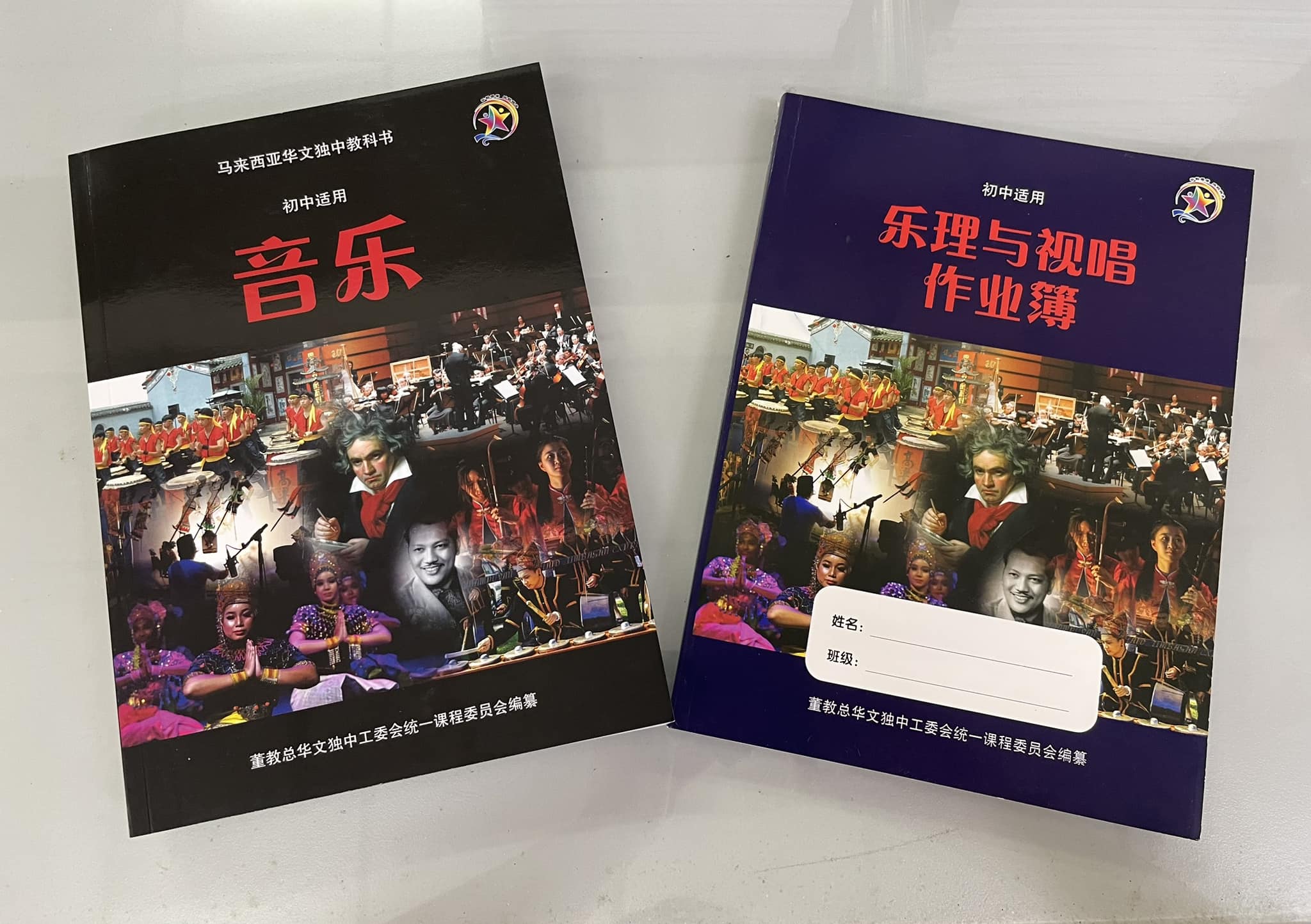 Dong Zong junior middle school Music textbook and Music Theory and Sight-Singing Workbook